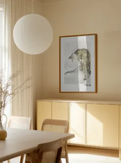 Alternative view of Roaring Tiger Art Poster