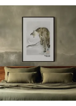 Alternative view of Roaring Tiger Art Poster