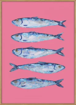 Sardines on Pink