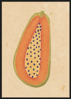 Alternative view of Simple papaya