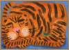 Sleeping Tiger and a Bird Animal Friends