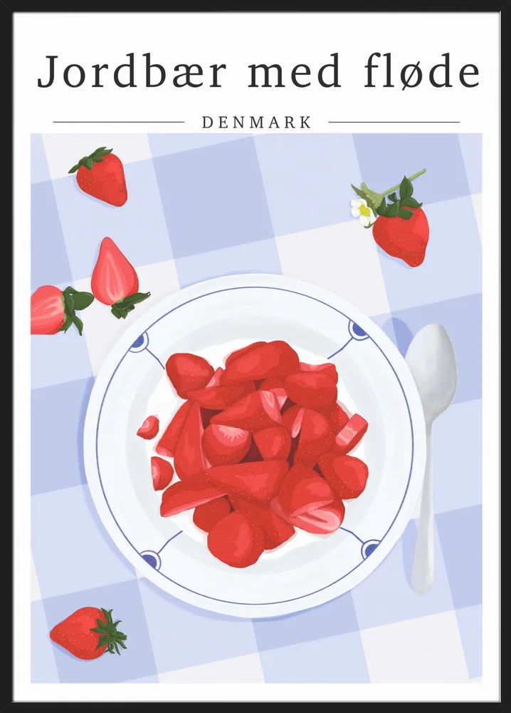 Strawberry with cream - Denmark_Sort