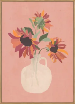 Sunflowers In A Vase