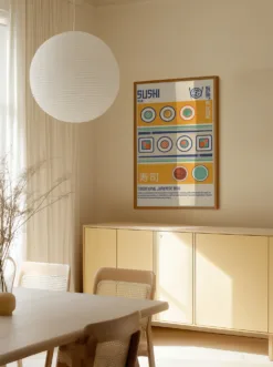 Alternative view of Sushi Japanese Food Print