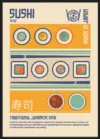 Sushi Japanese Food Print_Sort