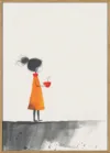The Girl With the Red Coffee Cup