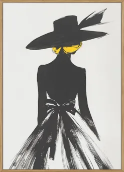 The Lady In the Black Hat