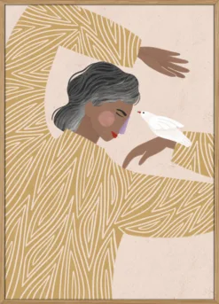The Woman With a Bird