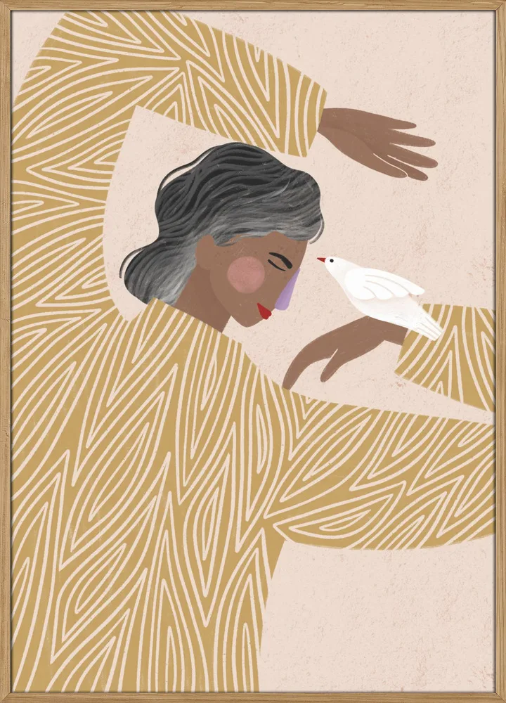 The Woman With a Bird_Massiv-eg