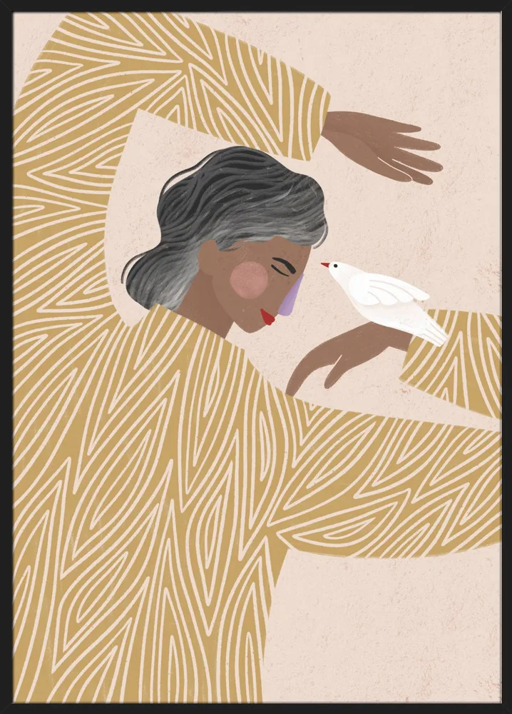 The Woman With a Bird_Sort