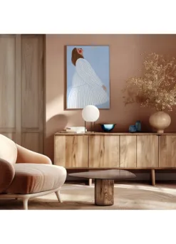 Alternative view of The Woman With the Blue Stripes