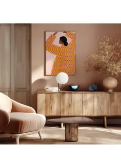 Alternative view of The Woman With the Checked Dress