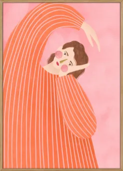 The Woman With the Orange Dress