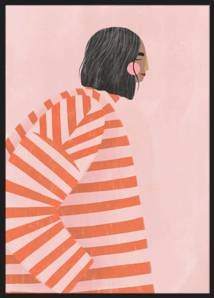 The Woman With the Orange Stripes_Sort