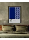 Traditional Japanese wave pattern and calligraphy 2_Int1