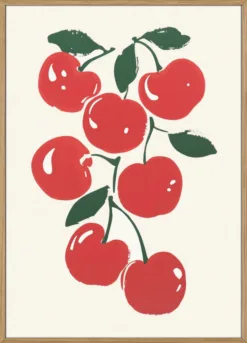 Vibrant Red Cherries