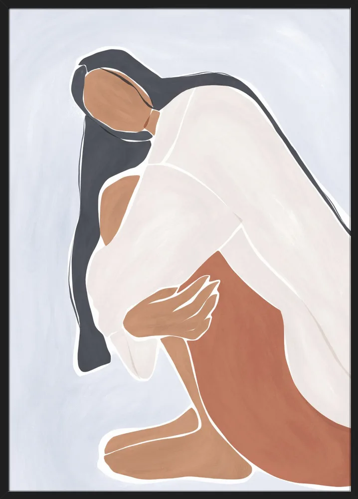 Woman Embracing Herself_Sort