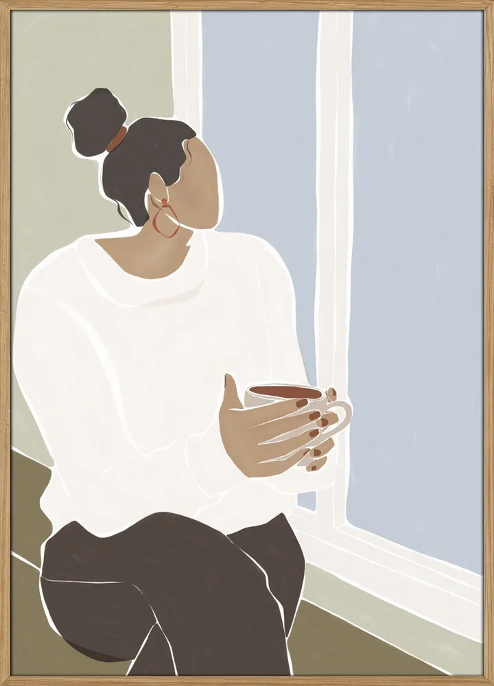 Woman Enjoying a Cup of Tea_Massiv-eg