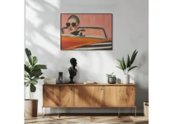 Alternative view of Woman In a Cadilac