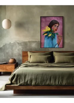 Alternative view of Woman With Lily