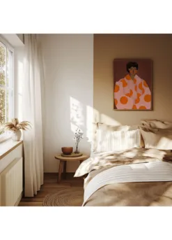 Alternative view of Woman With Orange Dots