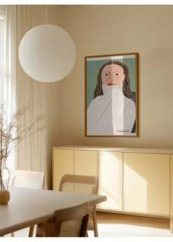 Alternative view of Woman in Fisherman Sweater Portrait