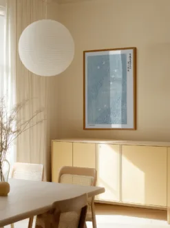 Alternative view of Woodblock Print Blue