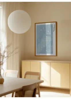 Alternative view of Woodblock Print Blue