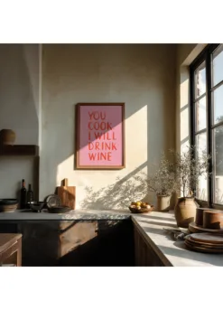 Alternative view of You Cook I Will Drink Wine