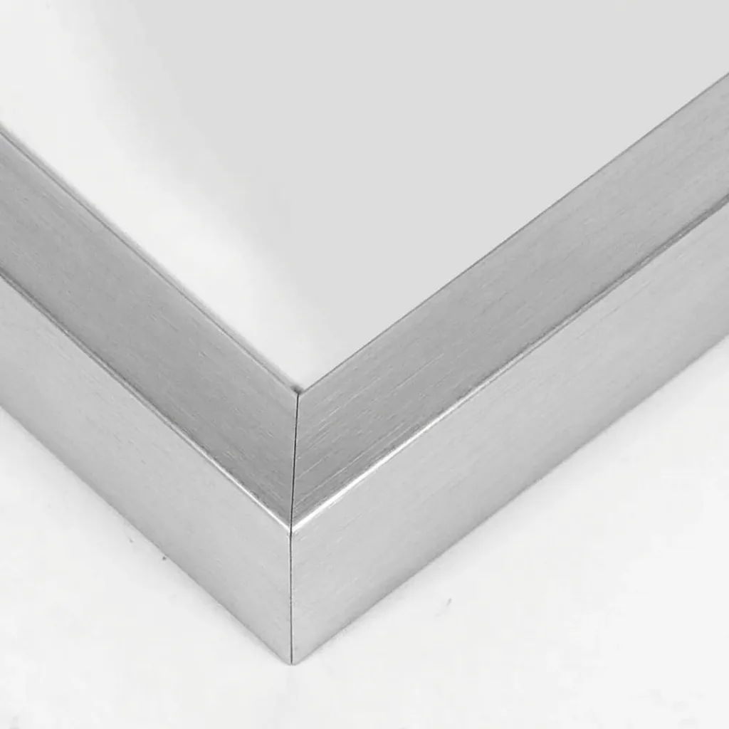 Et udsnit af en alu ramme