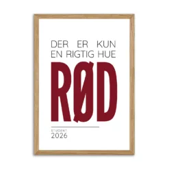 Alternative view of Kun én rigtig hue!