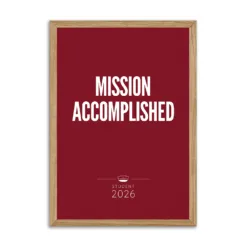 Mission accomplished