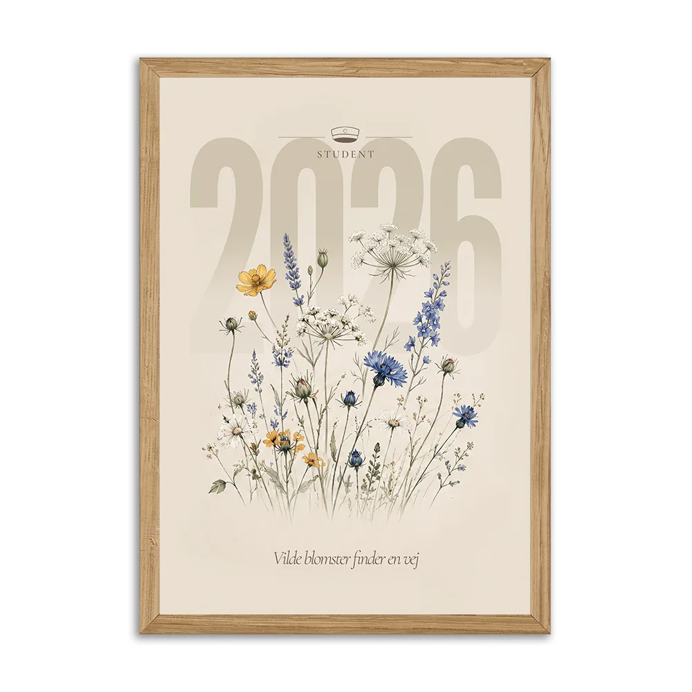 Vilde Blomster - 21x29,7 - Eg